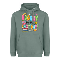 Sage hooray for the last day black Heavyweight Hoodie - JahusDesignShop