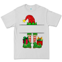 Dove Grey christmas elf custom name Premium Tee - Artiststas