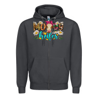 Smoke moody heifer Zipper Hoodie - Zillion Design Studio