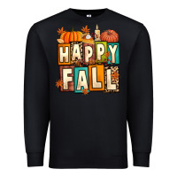Black happy fall Premium Sweatshirt - Artiststas