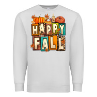 Dove Grey happy fall Premium Sweatshirt - Artiststas