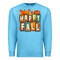 Ocean Blue happy fall Premium Sweatshirt - Artiststas