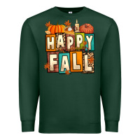 Sports Green happy fall Premium Sweatshirt - Artiststas