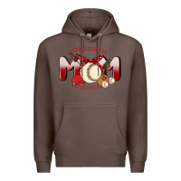 Coffee baseball mom Premium Hoodie - MaliasSmallBusiness
