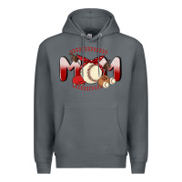 Rock baseball mom Premium Hoodie - MaliasSmallBusiness