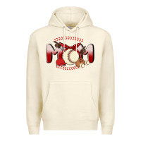 Sandshell baseball mom Premium Hoodie - MaliasSmallBusiness