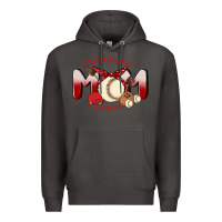 Smoke baseball mom Premium Hoodie - MaliasSmallBusiness