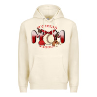 Tofu baseball mom Premium Hoodie - MaliasSmallBusiness