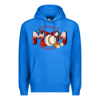 True Royal baseball mom Premium Hoodie - MaliasSmallBusiness