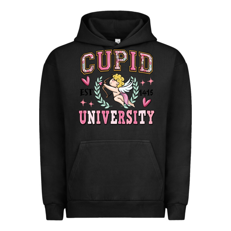 Cupid University Urban Hoodie by MaliasSmallBusiness | Teevron