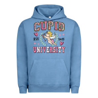 Pigment Pebble Blue cupid university Urban Hoodie - MaliasSmallBusiness