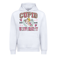 White cupid university Urban Hoodie - MaliasSmallBusiness