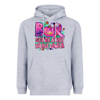 Heather Grey halloween boo with cancer ribbon breast cancer sca Heavyweight Hoodie - AdoDesignShop