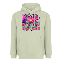 Matcha halloween boo with cancer ribbon breast cancer sca Heavyweight Hoodie - AdoDesignShop