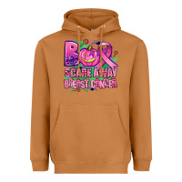 Meerkat halloween boo with cancer ribbon breast cancer sca Heavyweight Hoodie - AdoDesignShop