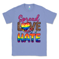 Colony Blue spread love not hate Classic Tee - Zillion Design Studio