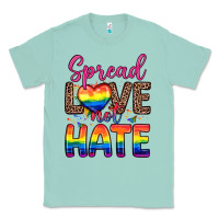 Seafoam spread love not hate Classic Tee - Zillion Design Studio