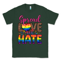 Sports Green spread love not hate Classic Tee - Zillion Design Studio