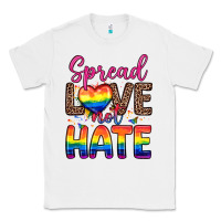 White spread love not hate Classic Tee - Zillion Design Studio