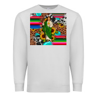 Dove Grey san judas leopard cowhide gemstone Premium Sweatshirt - JahusDesignShop
