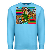 Ocean Blue san judas leopard cowhide gemstone Premium Sweatshirt - JahusDesignShop