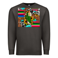 Smoke san judas leopard cowhide gemstone Premium Sweatshirt - JahusDesignShop