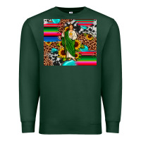 Sports Green san judas leopard cowhide gemstone Premium Sweatshirt - JahusDesignShop