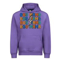Tulip boy mama lightning bolt Urban Hoodie - MaliasSmallBusiness