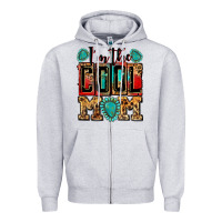 Heather Grey i'm the cool mom Zipper Hoodie - Zillion Design Studio