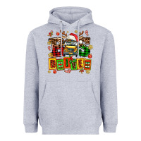 Heather Grey bus driver chrıstmas Heavyweight Hoodie - AdoDesignShop