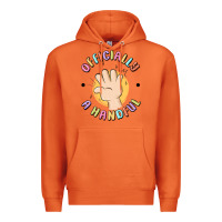 Carrot officially a handful Premium Hoodie - MaliasSmallBusiness