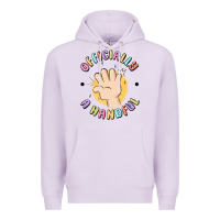 Lilac officially a handful Premium Hoodie - MaliasSmallBusiness