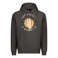 Smoke officially a handful Premium Hoodie - MaliasSmallBusiness