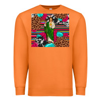 Carrot san judas leopard cowhide tumbler Premium Sweatshirt - JahusDesignShop
