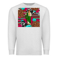 San Judas Leopard Cowhide Tumbler Premium Sweatshirt | Teevron