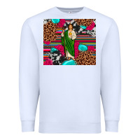 White san judas leopard cowhide tumbler Premium Sweatshirt - JahusDesignShop