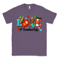 Lavender love teacher life Classic Tee - texasbilliewilder