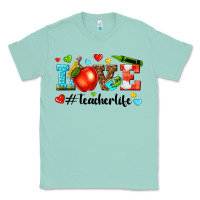 Seafoam love teacher life Classic Tee - texasbilliewilder