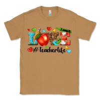 Toasted Coconut love teacher life Classic Tee - texasbilliewilder