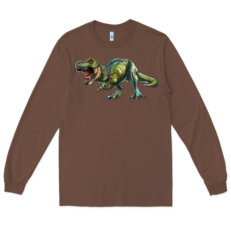 T Rex Dinosaur Long Sleeve Tee by RanaPortraitStore | Teevron