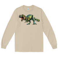 Mushroom t rex dinosaur Long Sleeve Tee - RanaPortraitStore