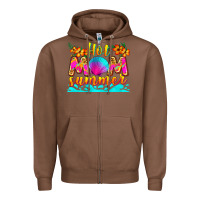 Chestnut hot mom summer Zipper Hoodie - Zillion Design Studio