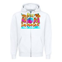 White hot mom summer Zipper Hoodie - Zillion Design Studio