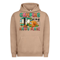 Pigment Burro camping is my happy place Urban Hoodie - MaliasSmallBusiness