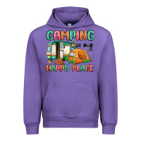 Tulip camping is my happy place Urban Hoodie - MaliasSmallBusiness