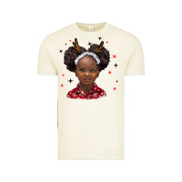 Christmas African Girl Vintage Tee | Teevron