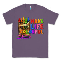 Lavender make life colorful Classic Tee - texasbilliewilder