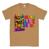 Toasted Coconut make life colorful Classic Tee - texasbilliewilder