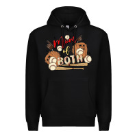 Black mama of both Premium Hoodie - MaliasSmallBusiness