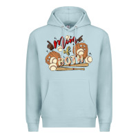 Blue Mist mama of both Premium Hoodie - MaliasSmallBusiness